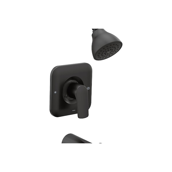 Posi-Temp(R) Tub/Shower Matte Black